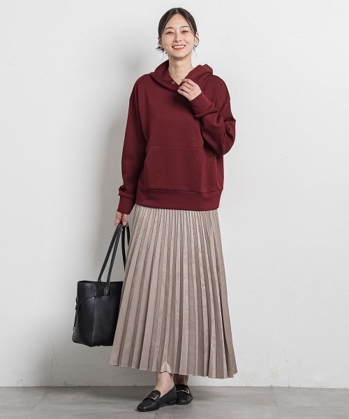 LAUTREAMONT(ロートレアモン)の「【WEB限定】ふんわリッチパーカー≪手洗い可能≫(Tシャツ/カットソー・レディース・ピンク/イエロー/ブラック/チャコールグレー/ブルー/ボルドー/ベージュ・11号/9号)」の20枚目の写真