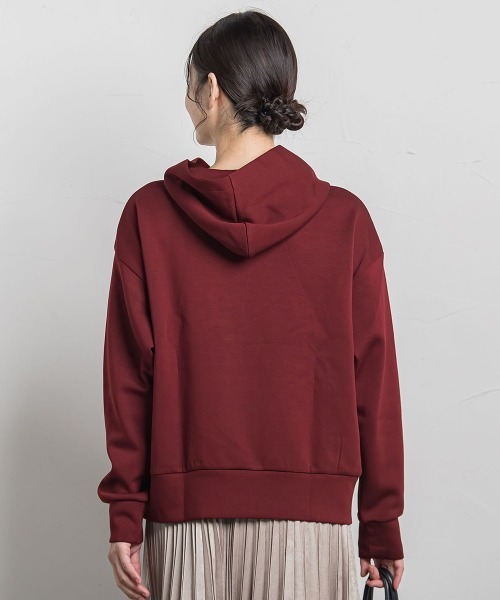 LAUTREAMONT(ロートレアモン)の「【WEB限定】ふんわリッチパーカー≪手洗い可能≫(Tシャツ/カットソー・レディース・ピンク/イエロー/ブラック/チャコールグレー/ブルー/ボルドー/ベージュ・11号/9号)」の19枚目の写真