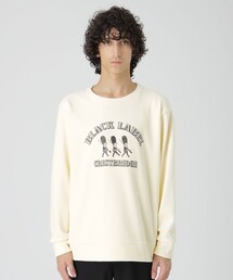 ブラックレーベル クレストブリッジ 綿ポリニット スウェット オールシーズン L BLACK LABEL CRESTBRIDGE｜ブラックレーベル・クレストブリッジ