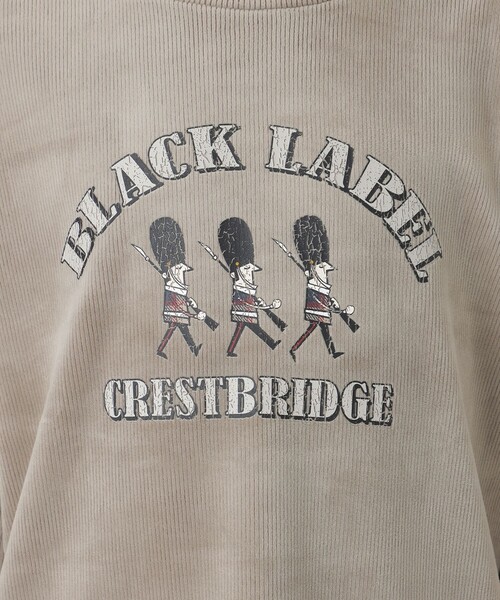 BLACK LABEL CRESTBRIDGE（ブラックレーベル・クレストブリッジ）の「ヴィンテージガーズマンコーデュロイスウェットシャツ（スウェット・メンズ・ベージュ系その他3/ホワイト系その他/ネイビー・L/XL/M）」の17枚目の写真