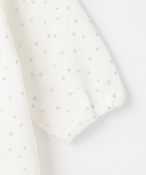 Sophie la girafe（ソフィーラジラフ）の「スターダストキルト2WAYオール【日本製】（ロンパース・キッズ・オフホワイト・50-70cm）」の7枚目の写真