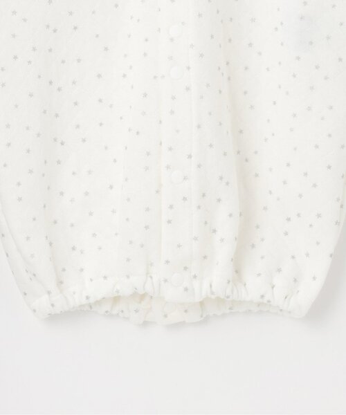 Sophie la girafe（ソフィーラジラフ）の「スターダストキルト2WAYオール【日本製】（ロンパース・キッズ・オフホワイト・50-70cm）」の10枚目の写真