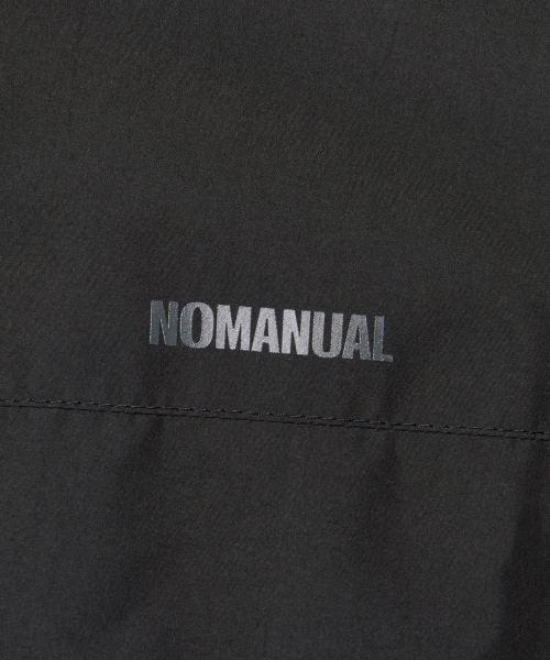 NOMANUAL(NOMANUAL)の「EASTON WIND SHELL - BLACK(ナイロンジャケット・レディース・その他・LARGE/SMALL/MEDIUM)」の5枚目の写真