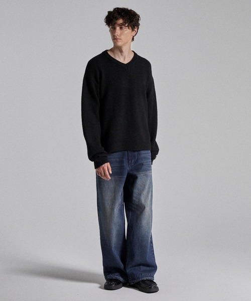 Parts Lab.】Basic Knit PO / ベーシックニットプルオーバー（ニット