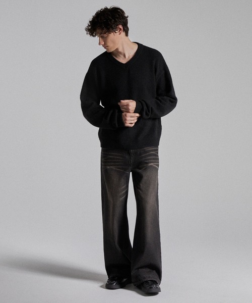 Parts Lab.】Basic Knit PO / ベーシックニットプルオーバー（ニット