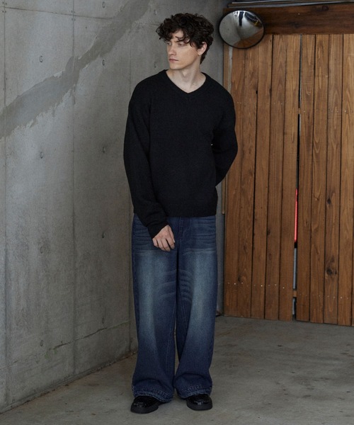 Parts Lab.】Basic Knit PO / ベーシックニットプルオーバー（ニット