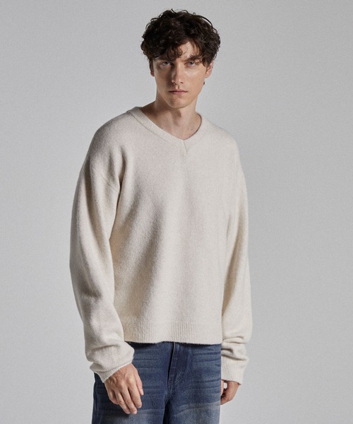 Parts Lab.】Basic Knit PO / ベーシックニットプルオーバー（ニット