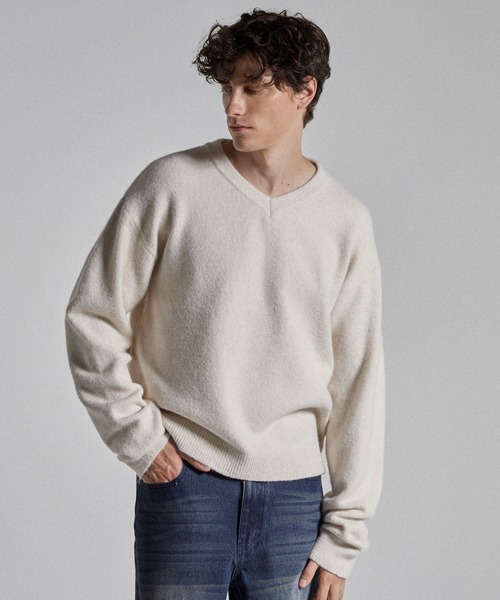 Parts Lab.】Basic Knit PO / ベーシックニットプルオーバー（ニット