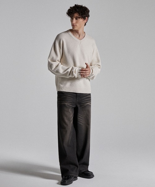 Parts Lab.】Basic Knit PO / ベーシックニットプルオーバー（ニット