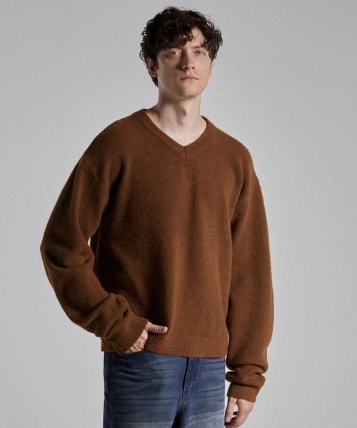 Parts Lab.】ベーシックニットプルオーバー grancy Parts Lab.】M