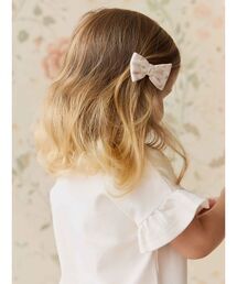 JAMIE KAY（ジェイミーケイ）の「へアクリップVictoria Blush／オーガニックコットン（ヘアピン・キッズ）」