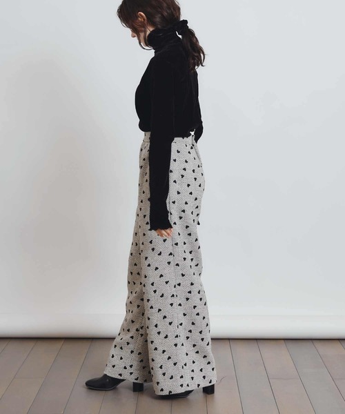 PICCIN(ピッチン)の「ベロアタートルカットソー(Tシャツ/カットソー・レディース・オフホワイト/ブラック・M)」の17枚目の写真