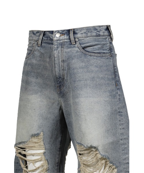 JN RIPPED DENIM SHORTS（デニムパンツ）｜JUN/NAKAYAMA（ジュン