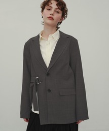 CITY TOKYO | Belted Tailored Jacket/ベルテッドテーラードジャケット(テーラードジャケット)