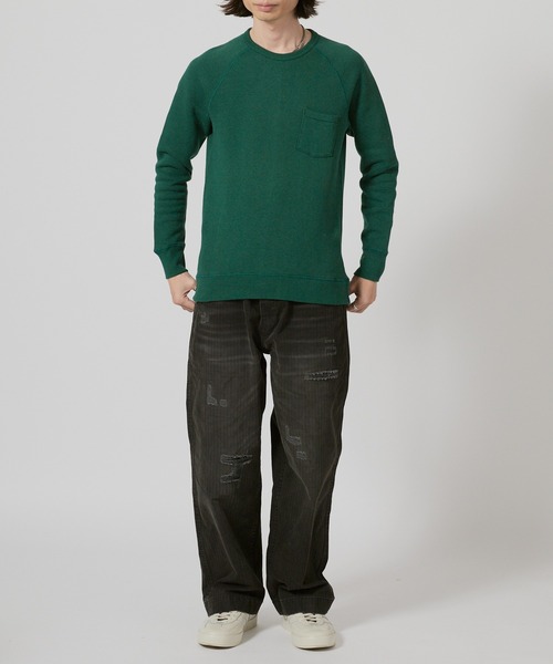 FLISTFIA（フリストフィア）の「FLISTFIA Classic Crew Neck Swwat / CS01016 秋服 冬服（スウェット・メンズ・グリーン/オレンジ/バーガンディー/マスタード/ブルー/ライトブルー/ライム・4/2/3）」の17枚目の写真