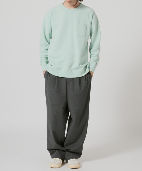 FLISTFIA（フリストフィア）の「FLISTFIA Classic Crew Neck Swwat / CS01016 秋服 冬服（スウェット・メンズ・グリーン/オレンジ/バーガンディー/マスタード/ブルー/ライトブルー/ライム・4/2/3）」の11枚目の写真