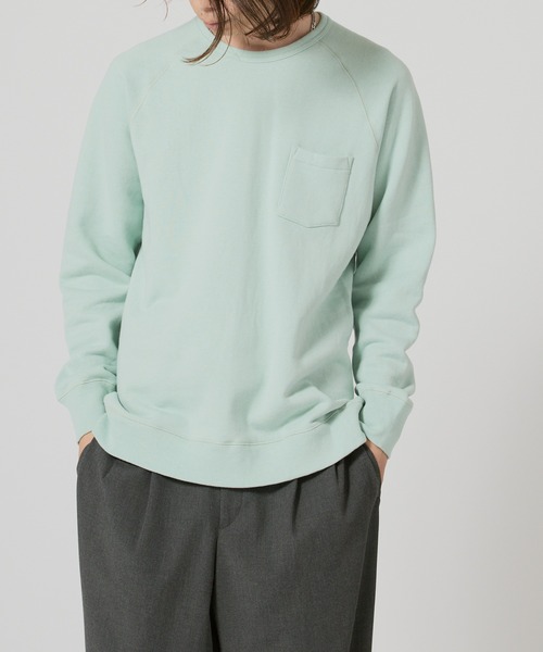 FLISTFIA（フリストフィア）の「FLISTFIA Classic Crew Neck Swwat / CS01016 秋服 冬服（スウェット・メンズ・グリーン/オレンジ/バーガンディー/マスタード/ブルー/ライトブルー/ライム・4/2/3）」の10枚目の写真