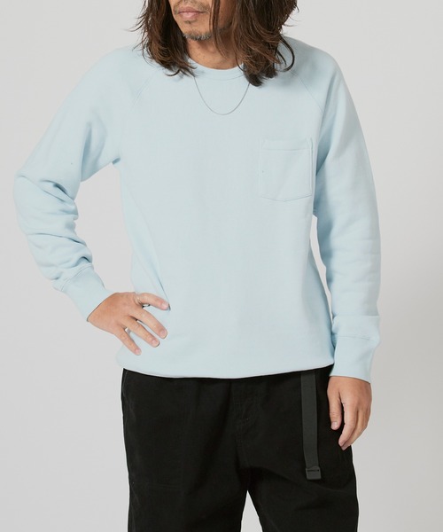 FLISTFIA（フリストフィア）の「FLISTFIA Classic Crew Neck Swwat / CS01016 秋服 冬服（スウェット・メンズ・グリーン/オレンジ/バーガンディー/マスタード/ブルー/ライトブルー/ライム・4/2/3）」の21枚目の写真