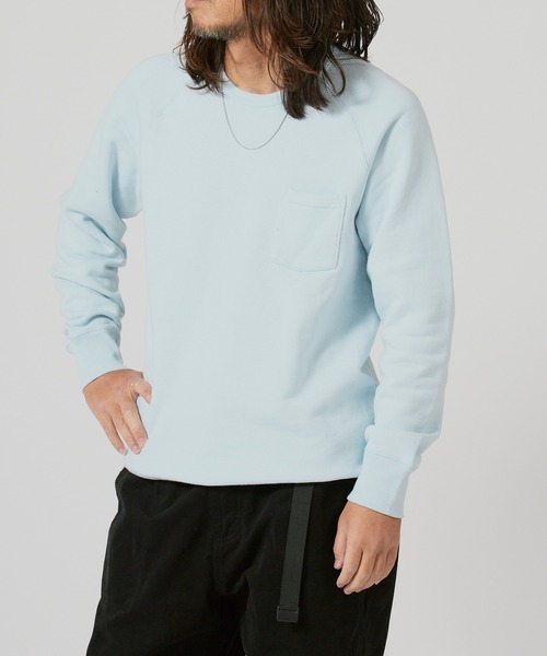 FLISTFIA（フリストフィア）の「FLISTFIA Classic Crew Neck Swwat / CS01016 秋服 冬服（スウェット・メンズ・グリーン/オレンジ/バーガンディー/マスタード/ブルー/ライトブルー/ライム・4/2/3）」の22枚目の写真