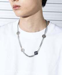 MASSNOUN（マスノウン）の「ダイボーイエクスプレッションチェーンネックレス MSTAJ002-SV（ネックレス）」