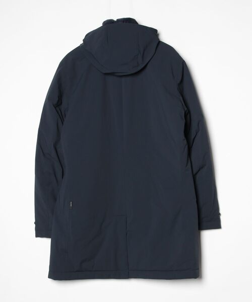 WOOLRICH（ウールリッチ）の「WOOLRICH STRETCH 2IN1 CARCOAT ウールリッチ  ツーインワン カーコート ダウンジャケット（ダウンジャケット/コート・メンズ・ネイビー・LARGE/MEDIUM/SMALL）」の2枚目の写真