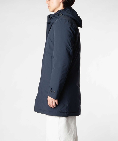 WOOLRICH（ウールリッチ）の「WOOLRICH STRETCH 2IN1 CARCOAT ウールリッチ  ツーインワン カーコート ダウンジャケット（ダウンジャケット/コート・メンズ・ネイビー・LARGE/MEDIUM/SMALL）」の5枚目の写真