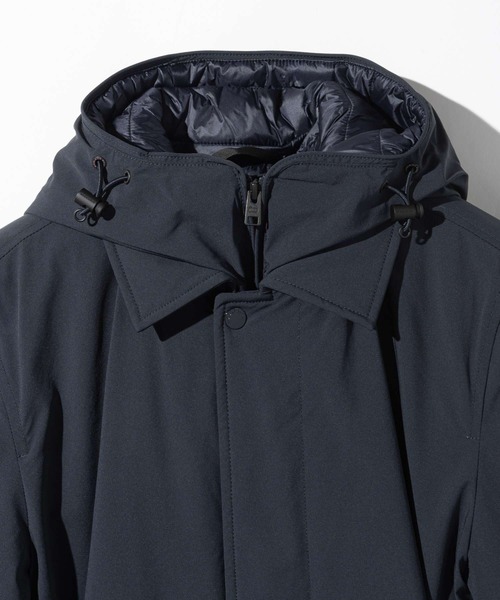 WOOLRICH（ウールリッチ）の「WOOLRICH STRETCH 2IN1 CARCOAT ウールリッチ  ツーインワン カーコート ダウンジャケット（ダウンジャケット/コート・メンズ・ネイビー・LARGE/MEDIUM/SMALL）」の11枚目の写真