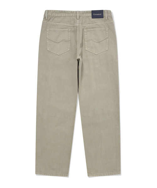 COVERNAT（カバーナット）の「ウォッシングデニムレギュラーパンツカーキ（デニムパンツ・レディース・その他・LARGE/MEDIUM/SMALL/X-LARGE）」の2枚目の写真