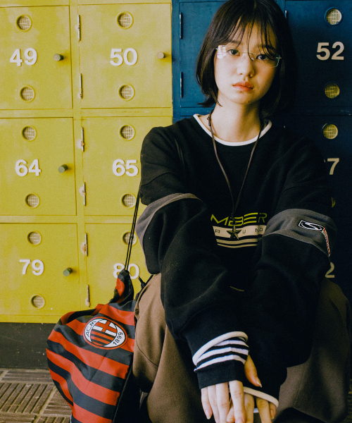 SPORT CHAMBER(スポーツチャンバー)の「SCブロックスウェットシャツ(ブラック)(スウェット・レディース・その他・2/3)」の4枚目の写真