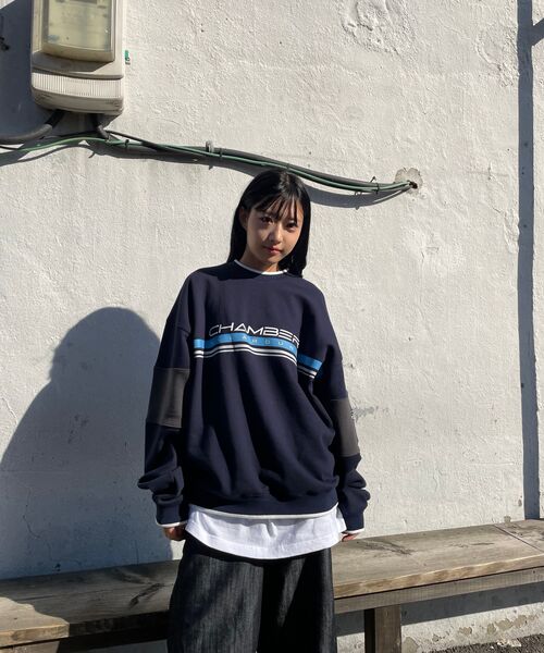 SPORT CHAMBER(スポーツチャンバー)の「SCブロックスウェットシャツ(ブラック)(スウェット・レディース・その他・2/3)」の9枚目の写真