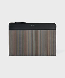 Paul Smith | コーテッドキャンバス ドキュメントケース【553401 N012C】(クラッチバッグ)