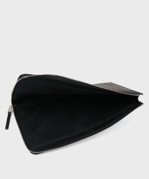 Paul Smith（ポールスミス）の「コーテッドキャンバス ドキュメントケース【553401 N012C】（クラッチバッグ・メンズ・ブラック・FREE）」の3枚目の写真