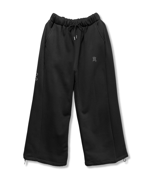 DAMISH(ダミシュ)の「(裏起毛)ウォームコットンバルーンフィットスウェットパンツ_ブラック(スウェットパンツ・レディース・ブラック・FREE)」の3枚目の写真