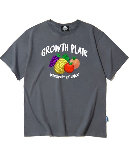TRIPSHION(トリップション)の「GROWTH PLATE FRUITS GRAPHIC Tシャツ - グレー(Tシャツ/カットソー・メンズ・その他・LARGE/MEDIUM/X-LARGE)」の1枚目の写真