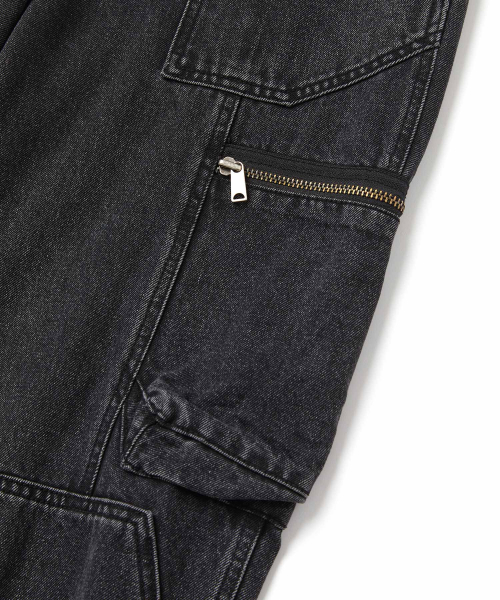 WMC(ダブリューエムシー)の「アジャストカーゴデニム_GREY(デニムパンツ・メンズ・グレー・30(M)/32(L)/36(XL))」の5枚目の写真