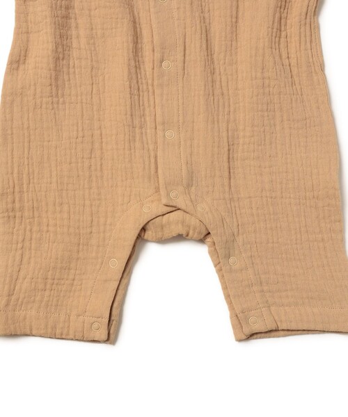 こども ビームス（コドモビームス）の「ベビー モスリン ロンパース 2026SS（70～80cm）（ロンパース・キッズ・ベージュ/ミント・80/70）」の19枚目の写真