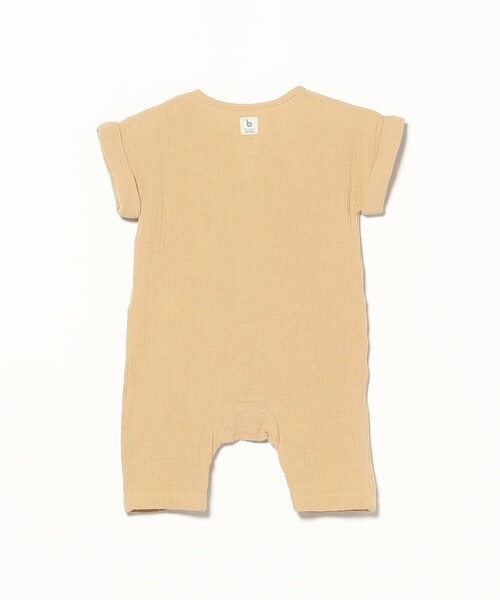 こども ビームス（コドモビームス）の「ベビー モスリン ロンパース 2026SS（70～80cm）（ロンパース・キッズ・ベージュ/ミント・80/70）」の9枚目の写真