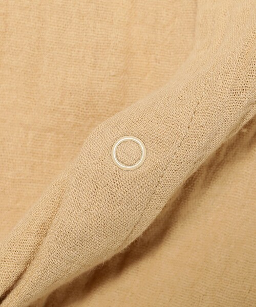 こども ビームス（コドモビームス）の「ベビー モスリン ロンパース 2026SS（70～80cm）（ロンパース・キッズ・ベージュ/ミント・80/70）」の11枚目の写真