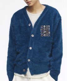 Angora Cardigan Blue