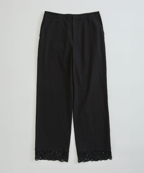THE SHINZONE(ザ シンゾーン)の「THE SHINZONE/シンゾーン バテンレースパンツ BATTENBERG LACE PANTS 26MMSPA01(その他パンツ・レディース・ブラウン/ブラック・36)」の21枚目の写真