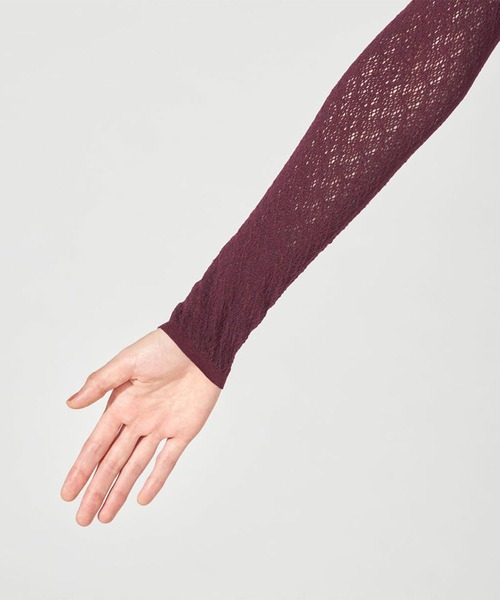 Chacott(チャコット)の「【ノーソーイングニット】リバーシブルハイネックトップ(ニット/セーター・レディース・レッド/グレー・M)」の8枚目の写真