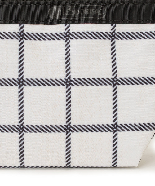 LeSportsac（レスポートサック）の「SMALL SLOAN COSMETIC モノクラスチェック（ポーチ・レディース・ホワイト・FREE）」の7枚目の写真