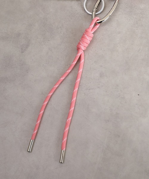 FUNALIVE（ファンアライブ）の「ミラー付フラワー＆パール付リボンバッグチャーム（チャーム・レディース・ホワイト/ピンク/ブラック系/ゴールド/シルバー系/ブラック/シルバー・F/FREE）」の16枚目の写真