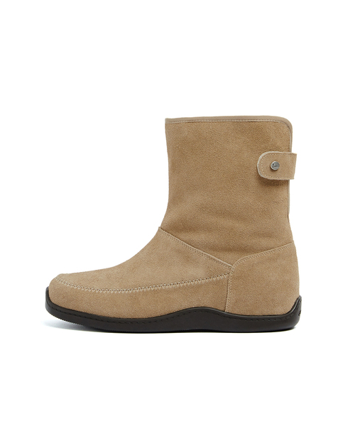 Merry 0011. Velcro Shearling Boots - 3colors