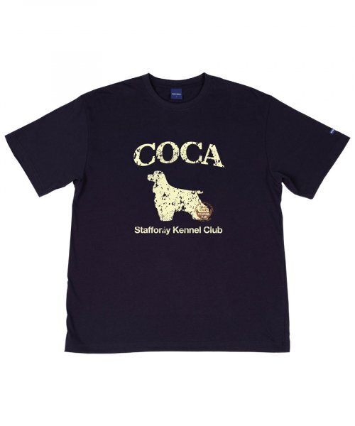 STAFF ONLY(スタッフオンリー)の「COCA TEE (NAVY)(Tシャツ/カットソー・レディース・その他・MEDIUM/LARGE)」の1枚目の写真