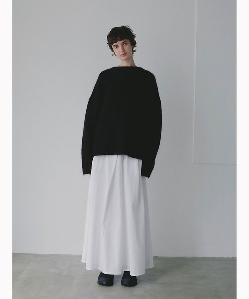 HER.（ハー）の「モヘア混ニットプルオーバー（ニット/セーター・レディース・イエロー/ブラック・フリー）」の5枚目の写真