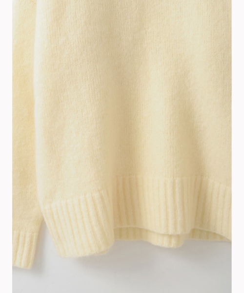 HER.（ハー）の「モヘア混ニットプルオーバー（ニット/セーター・レディース・イエロー/ブラック・フリー）」の13枚目の写真