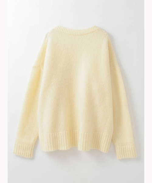HER.（ハー）の「モヘア混ニットプルオーバー（ニット/セーター・レディース・イエロー/ブラック・フリー）」の15枚目の写真