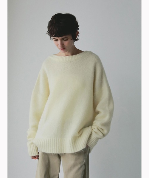 セール】モヘア混ニットプルオーバー（ニット/セーター）｜HER.（ハー