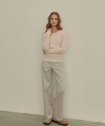 STRIPE POCKET PANTS [ GRAY ]
